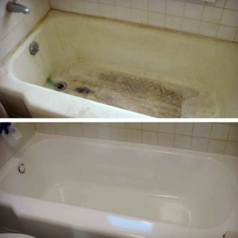 Before and after refinishing