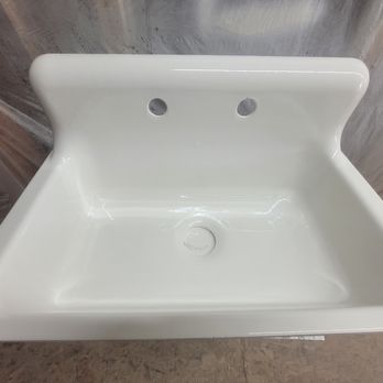Finished sink